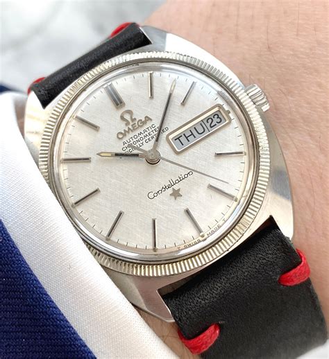 omega day and night watch|omega constellation day date vintage.